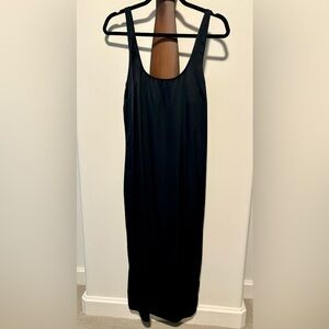 Abercrombie Satin Slip Midi Dress